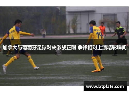 加拿大与葡萄牙足球对决激战正酣 争锋相对上演精彩瞬间